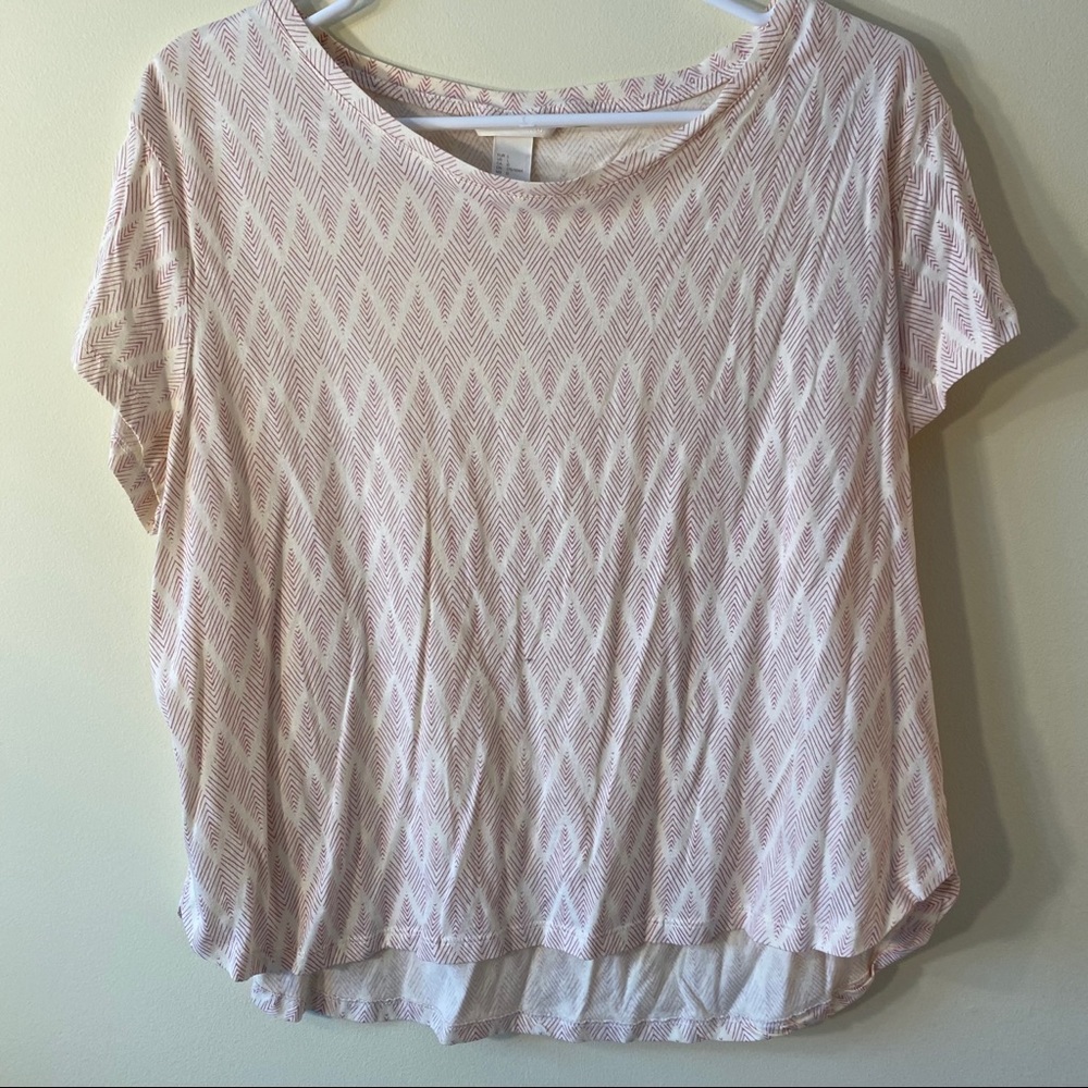 Patterned T-shirt